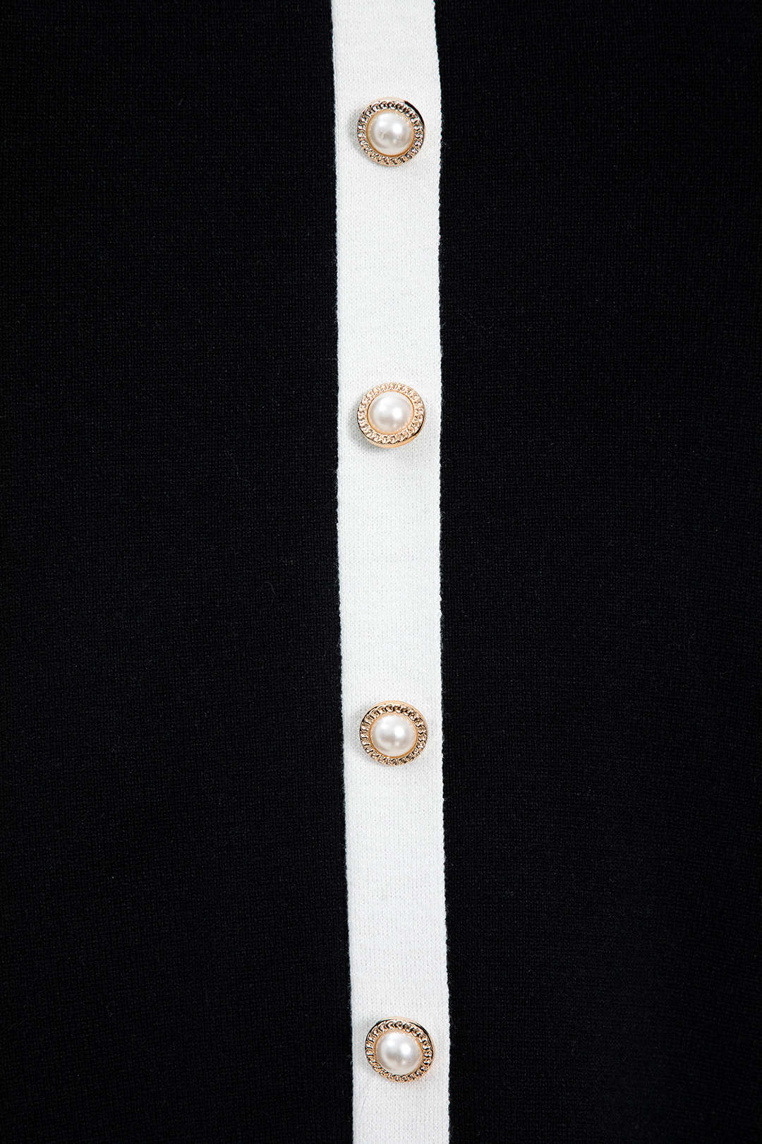 Kontrast Örgü Fiyonklu Arka Plise Mini Elbise