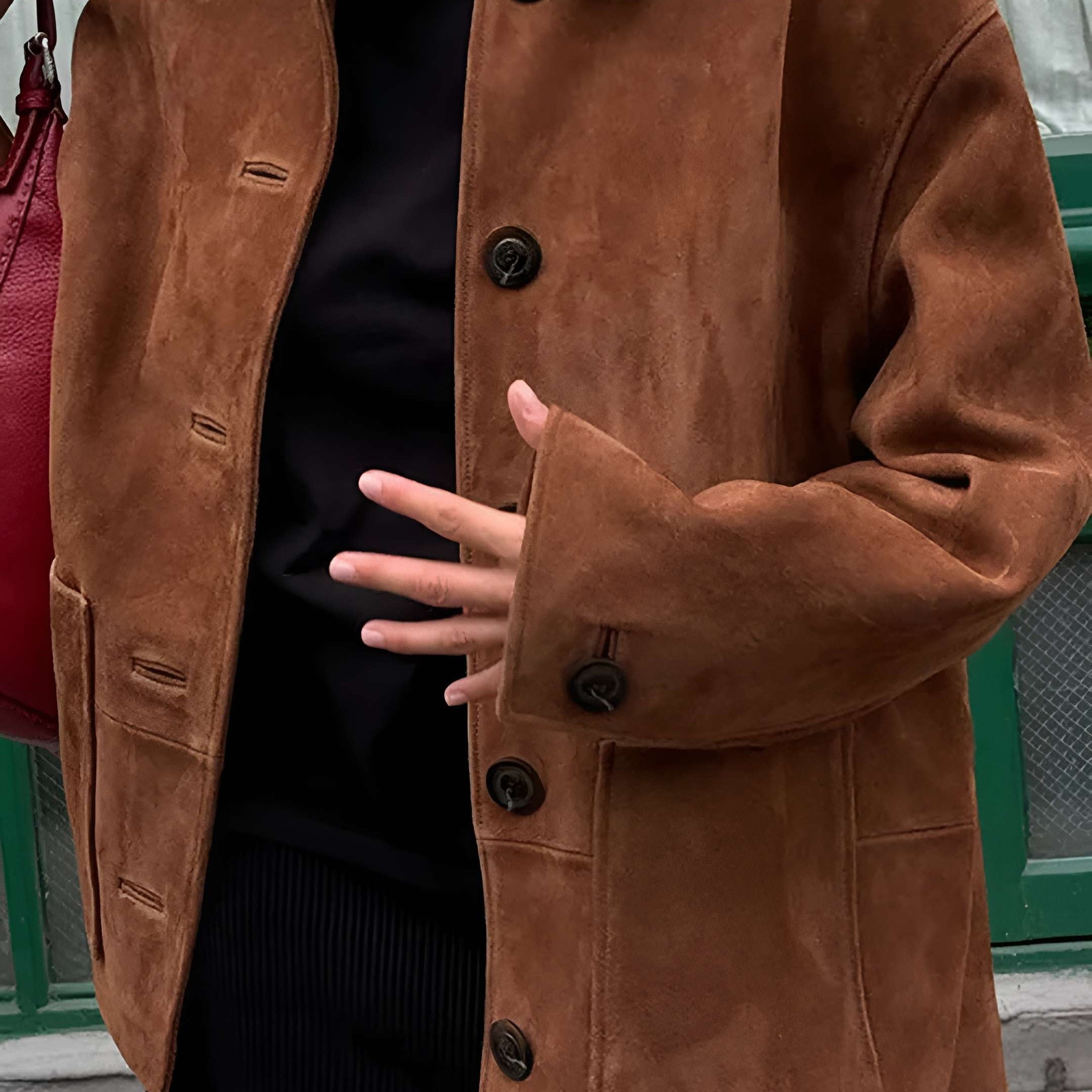 Retro Button Pocket Jacket