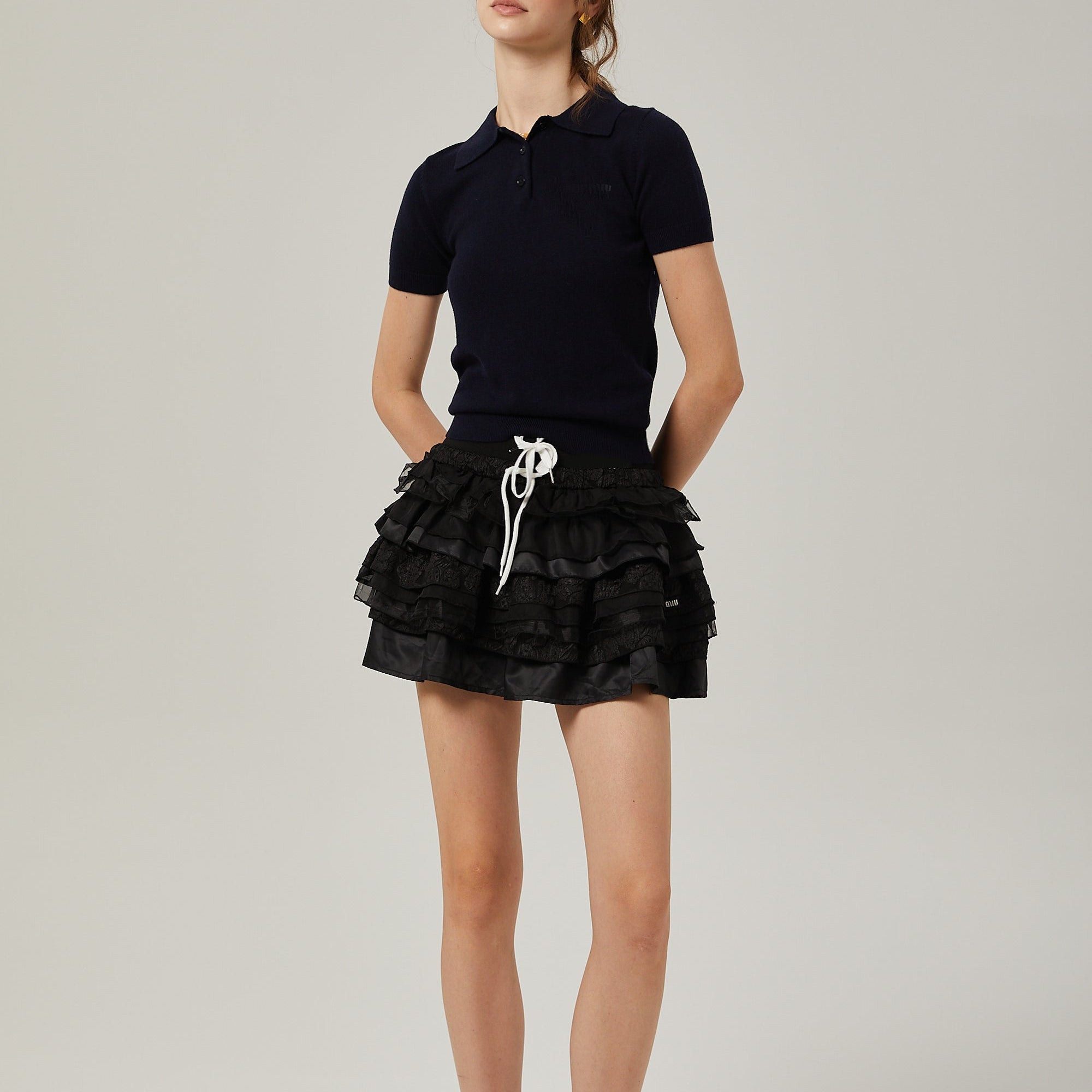 Émmanuelle Katmanlı Evaze Etek