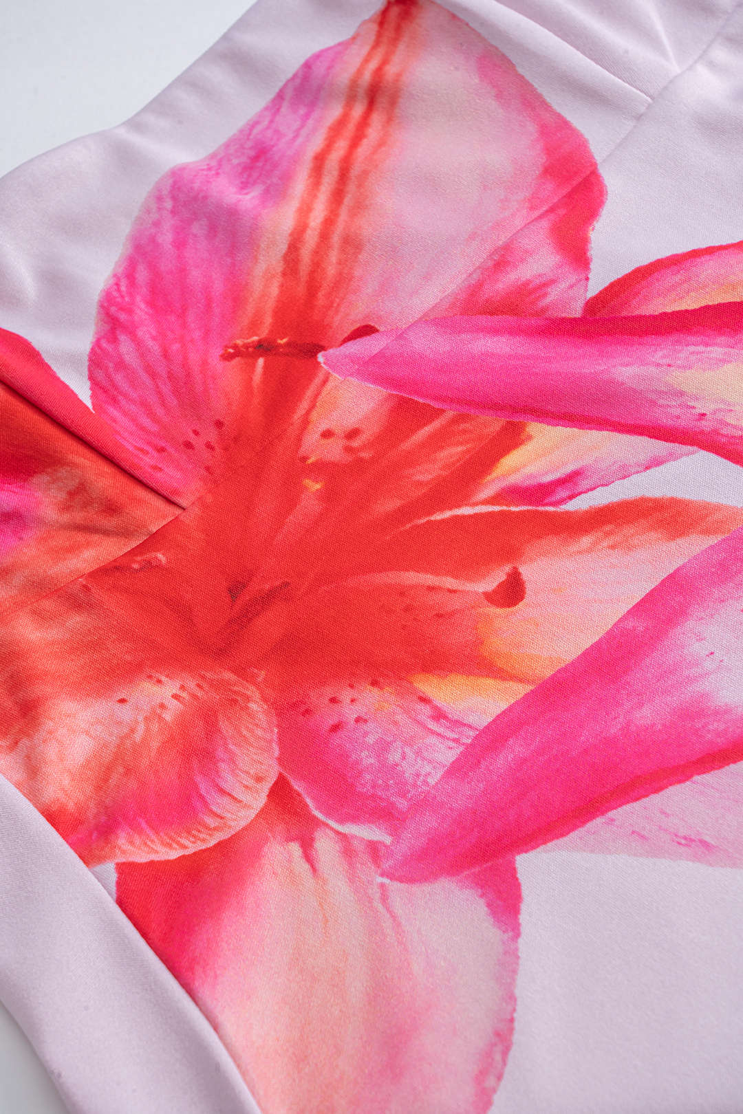 Olyssa Çiçek Desenli Boru Üst Ve Fular