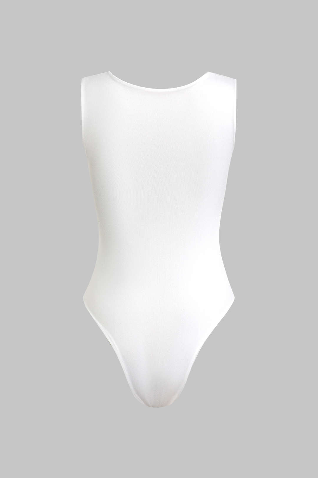 Sade Temel Kare Yaka Bodysuit