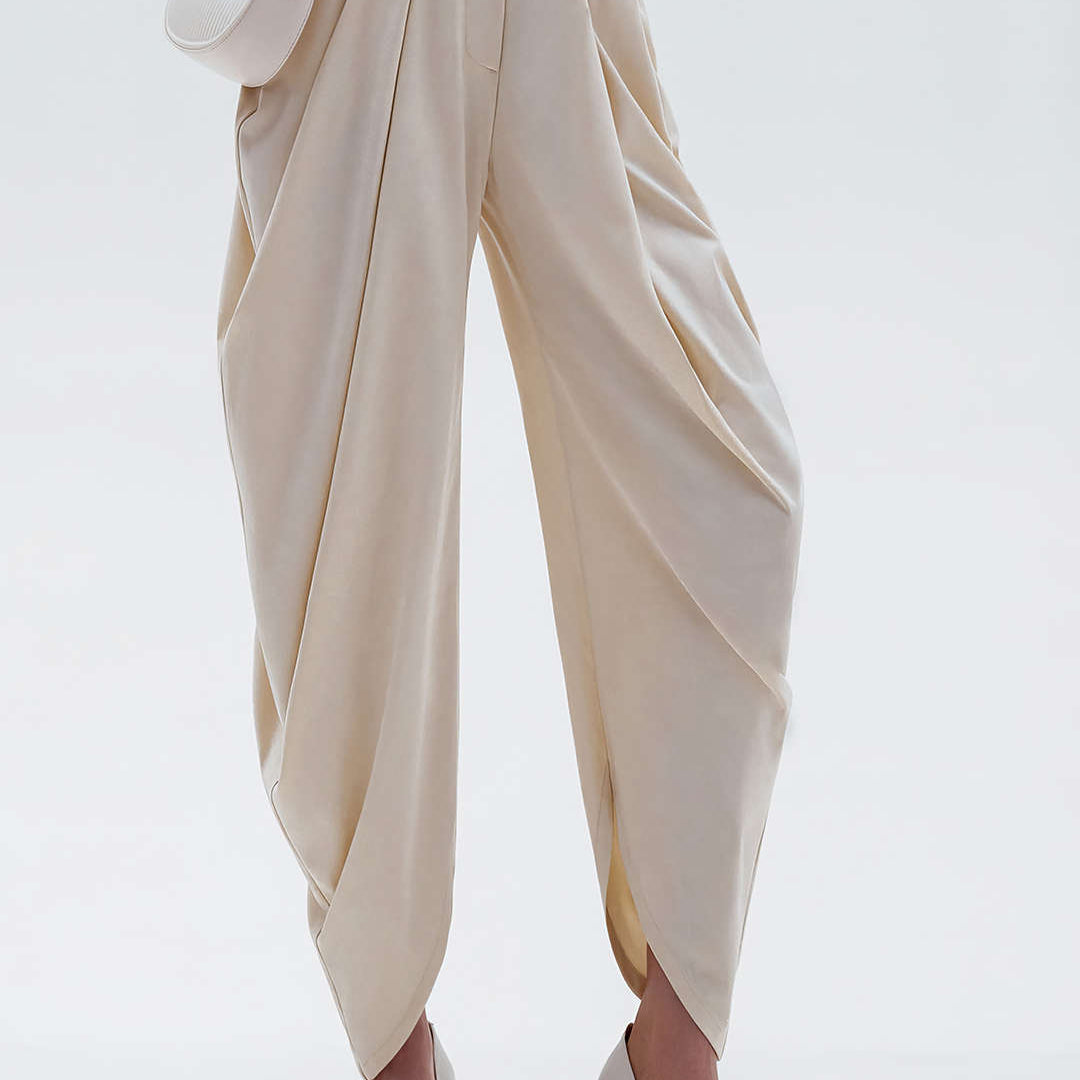 Volanlı Düz Pantolonlar