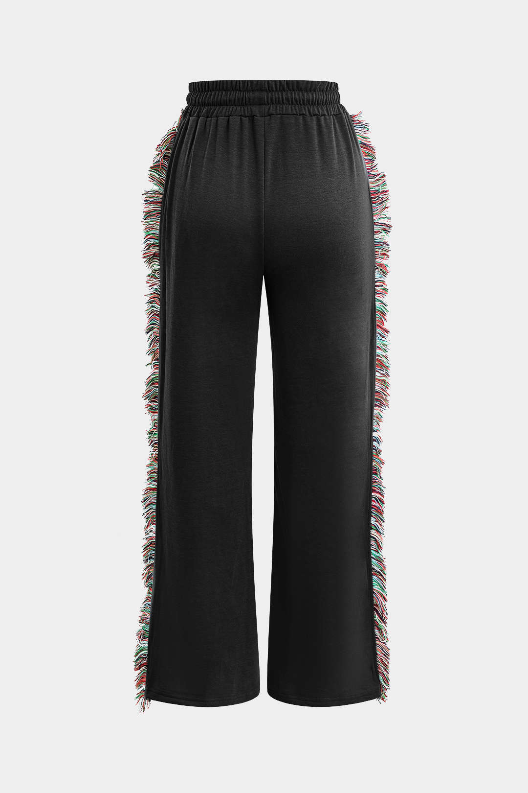 Yazı Baskılı Tişört ve Püskül Çekmeli Pantolon Takımı