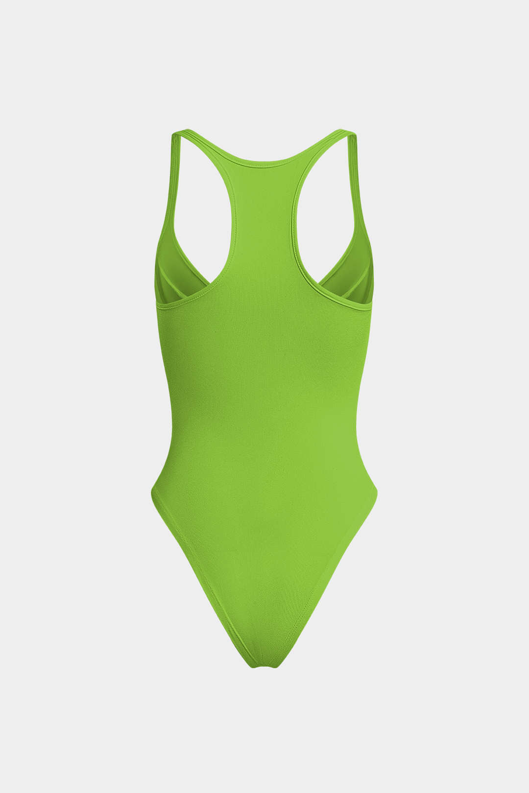 Basic Düz Derin V Yaka Bustier Bodysuit