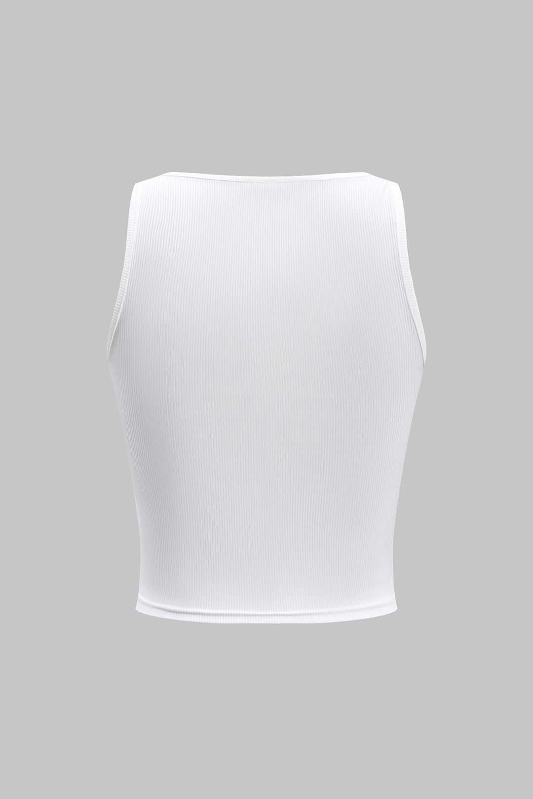 Yazı Baskılı Dokulu Askılı Bluz