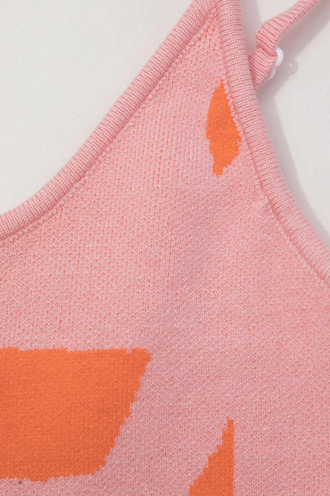 Kontrast Örgü Kayışlı Maxi Elbise