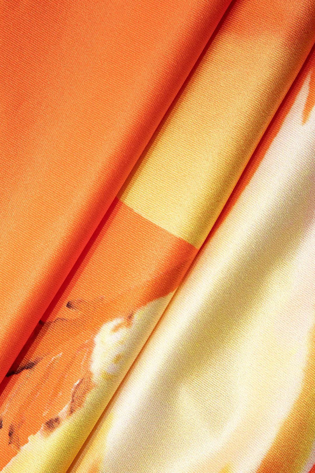 Güneşli Çiçek Desenli Askısız Midi Elbise