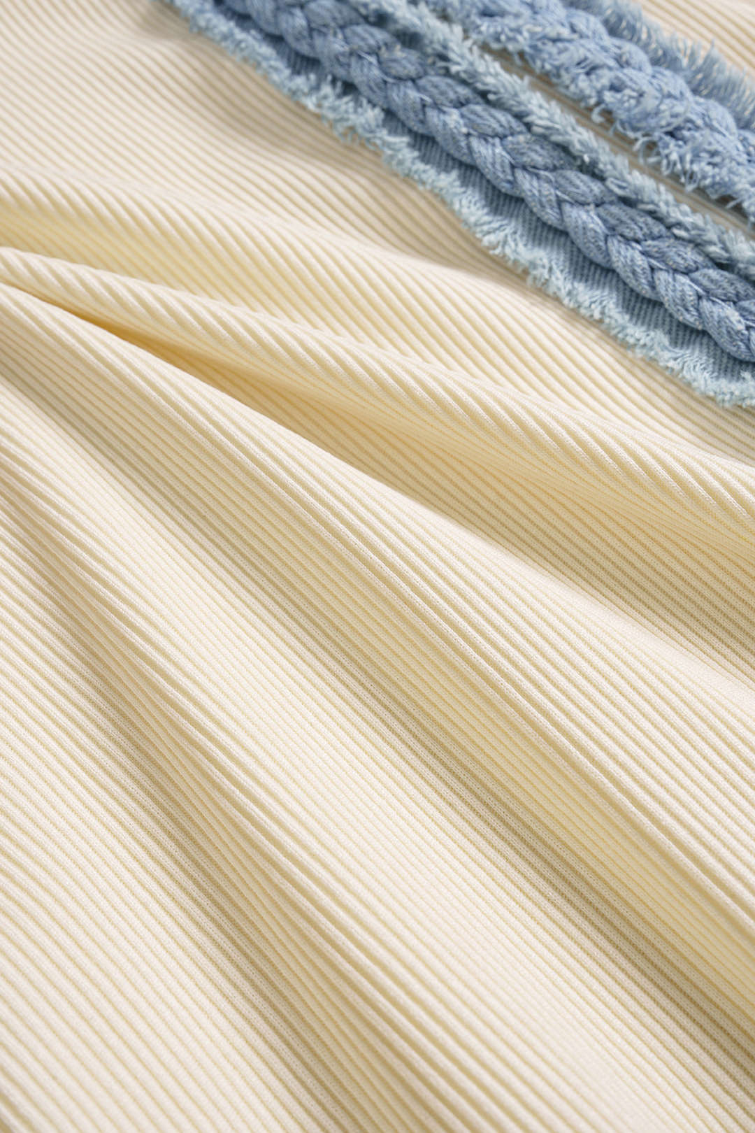 Kontrast Patiş Yamalı Kolsuz Maxi Elbise