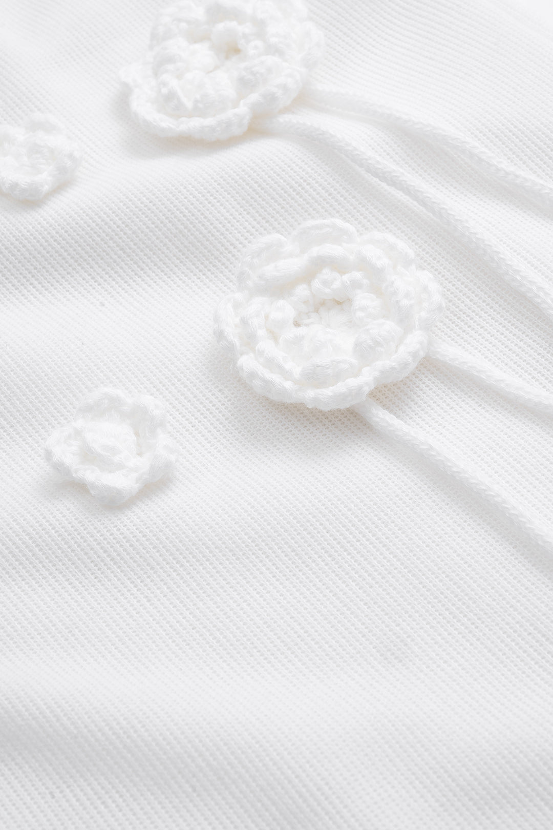 3D Çiçek Desenli Askısız Maxi Elbise