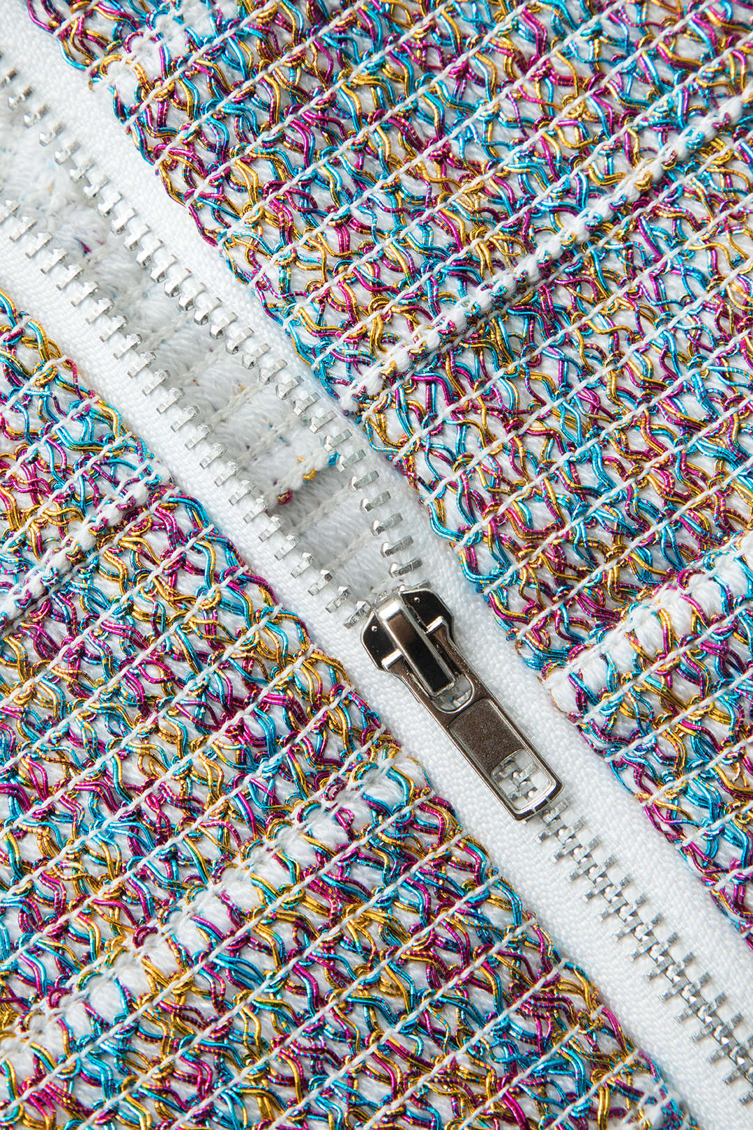 Zip Arkası Crop Bandaj Tank Üstü