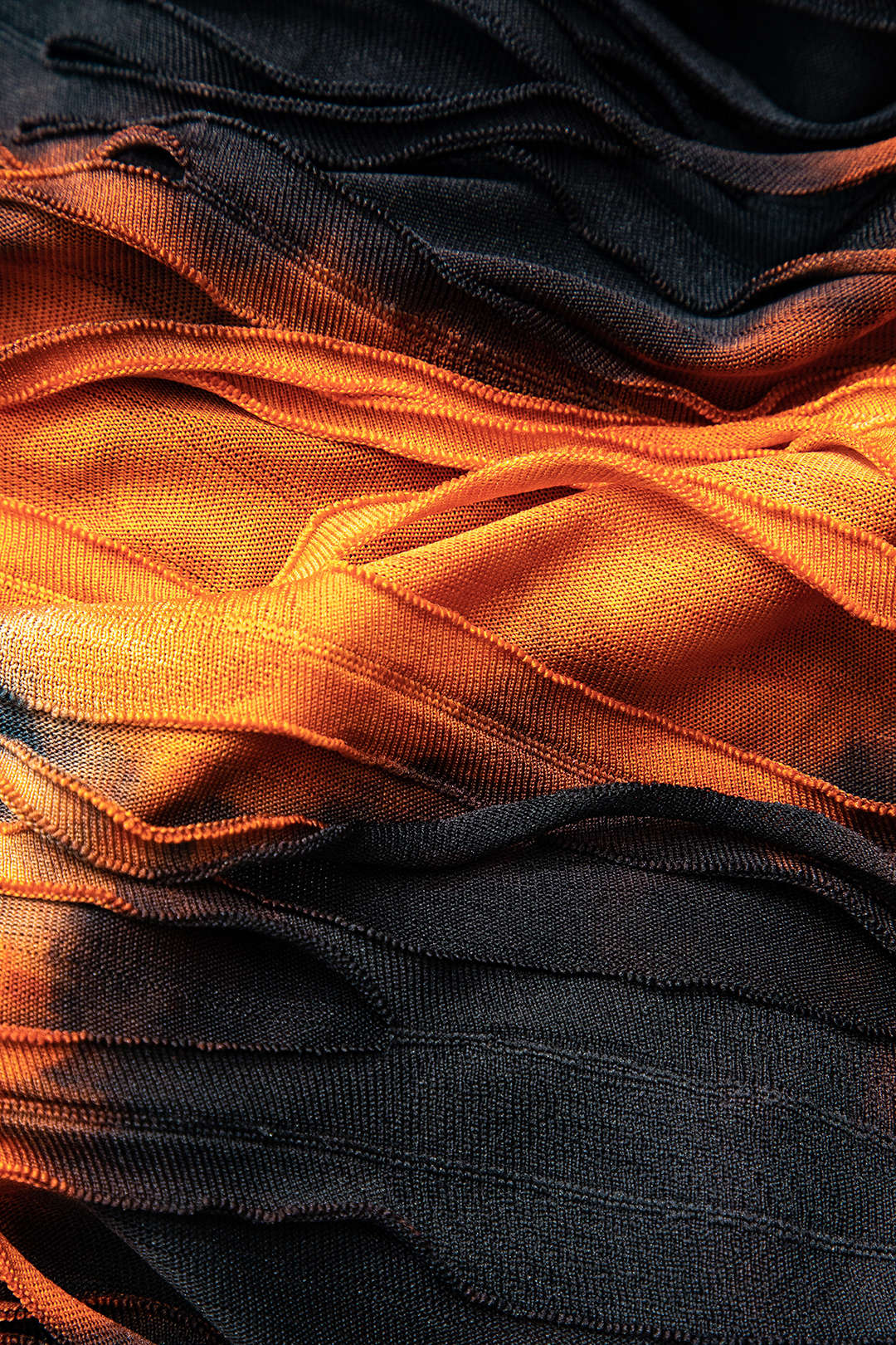 Halter Sırt Açık Yıpranmış Mini Elbise