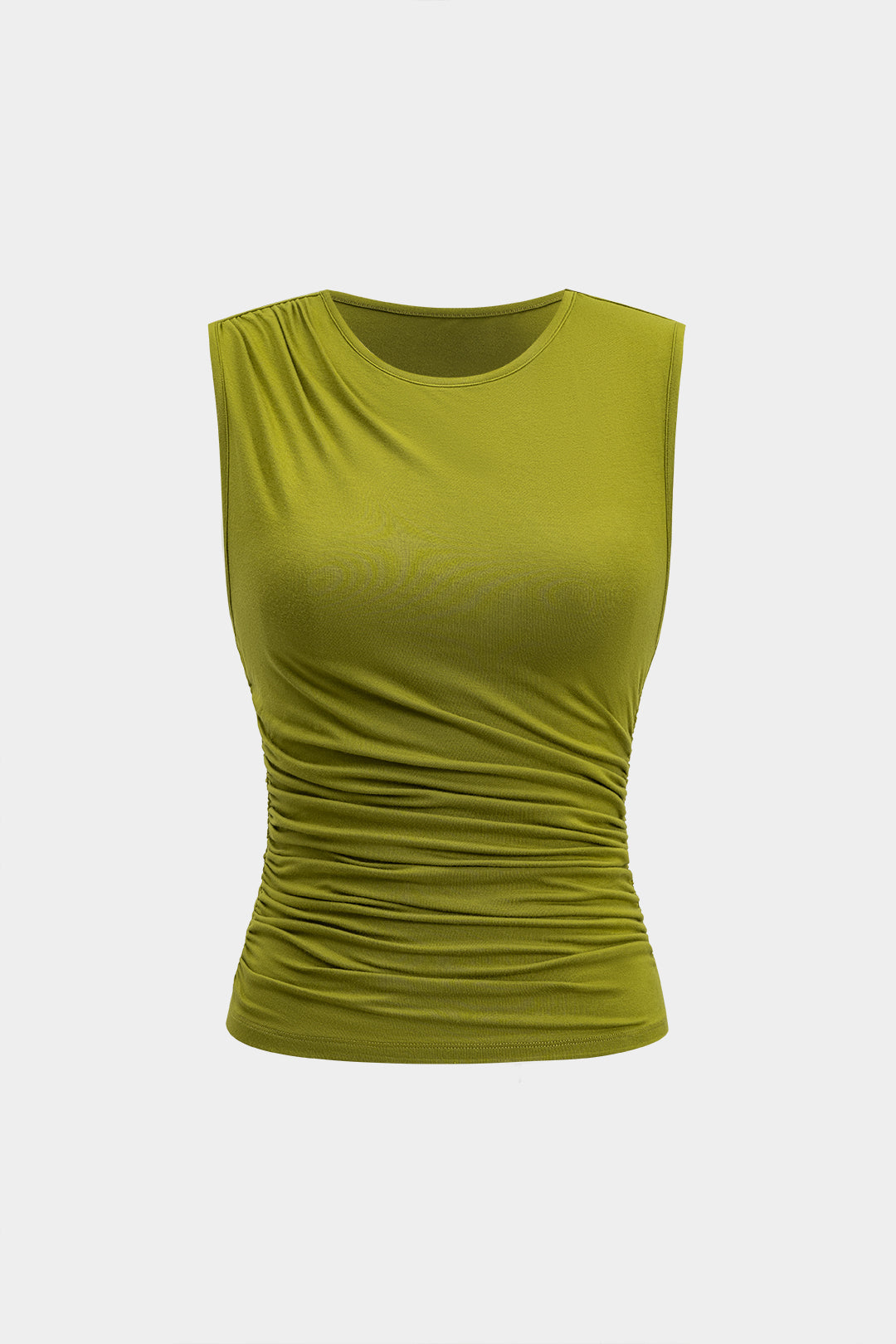 Tank Top Ve Büzgülü Düğüm Etek Seti