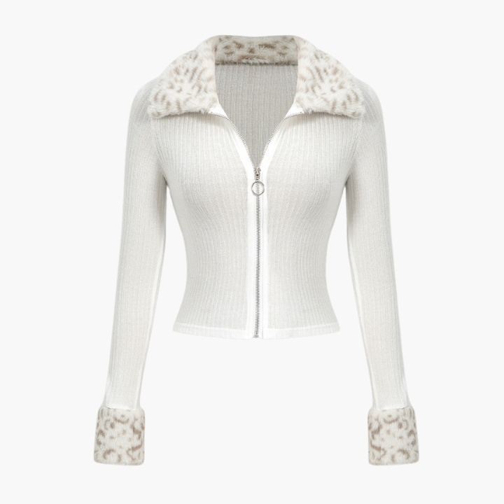 Faux Fur Sweater Hırka