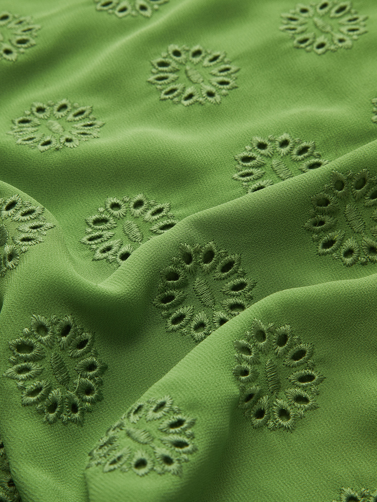 Olyssa Pamuk Karışımlı İpli V Yaka Elbise