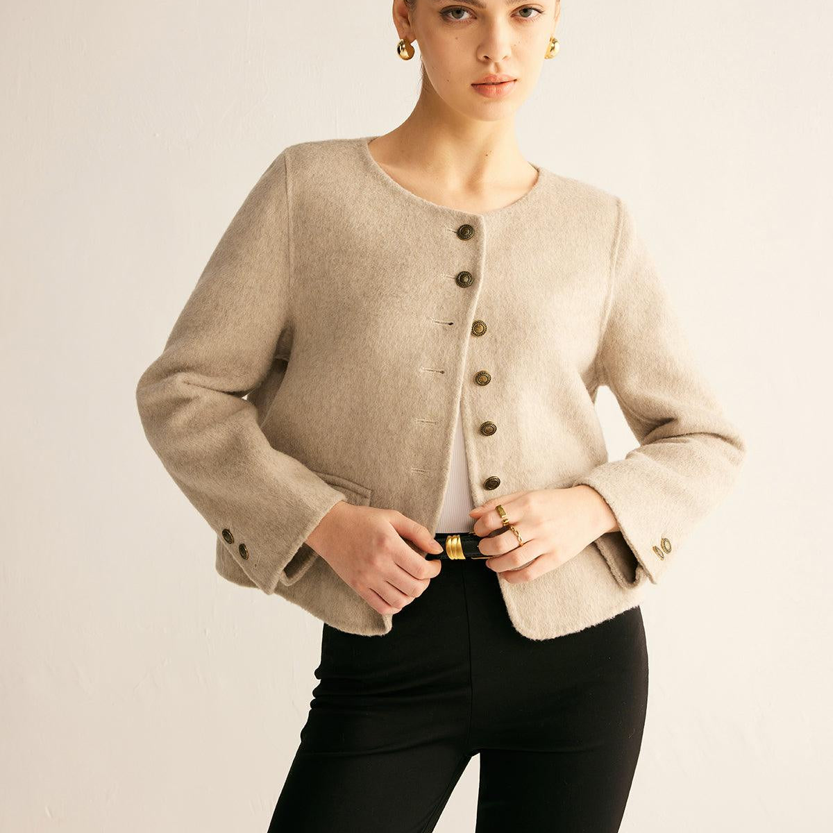 Soft Classic Wool Ceket