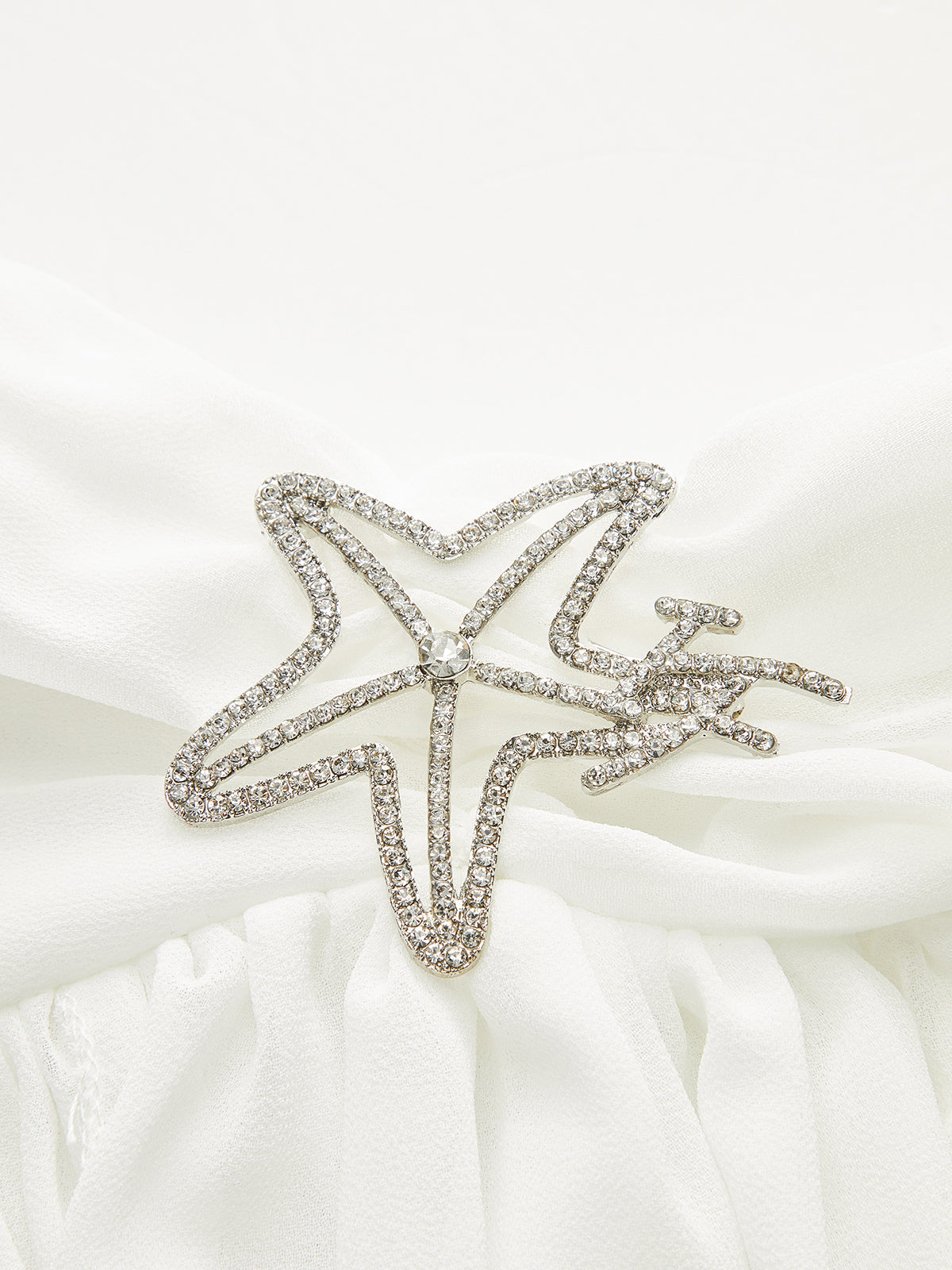 Katlı ve Açık Sırtlı Uzun Elbise