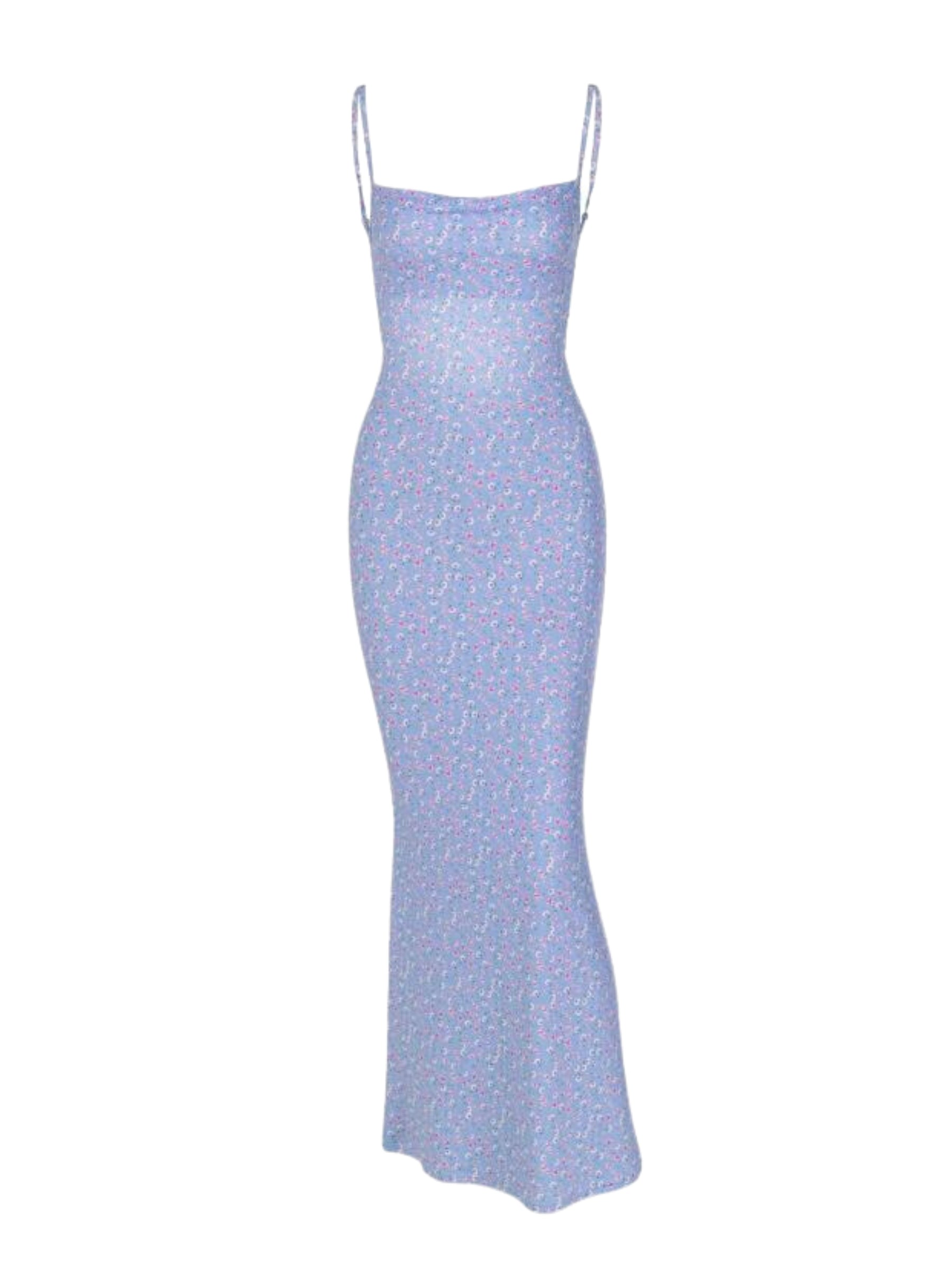 Olyssa Tianna Çiçekli Maksi Elbise