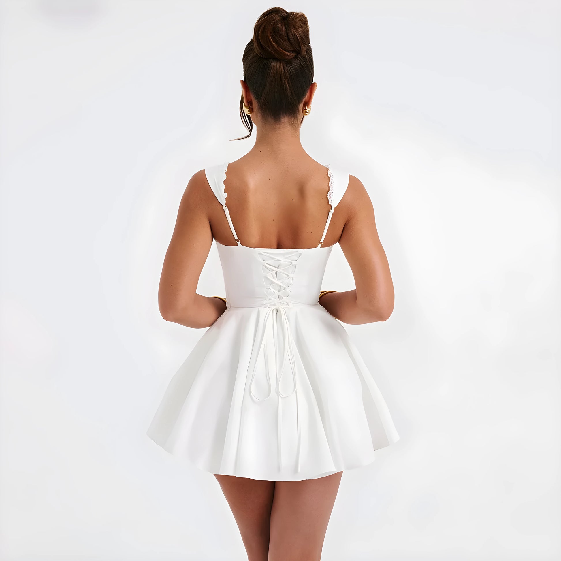 Olyssa Gigi Corset Mini Elbise