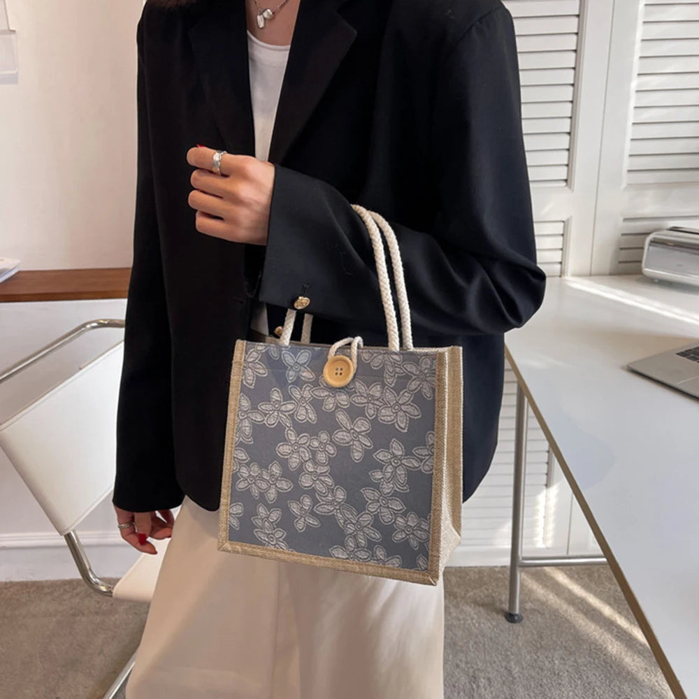 Daisy Charm Tote Çanta