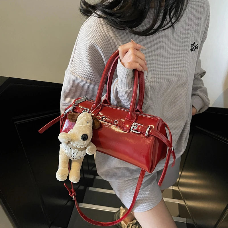 Teddy Charm Mini Çanta