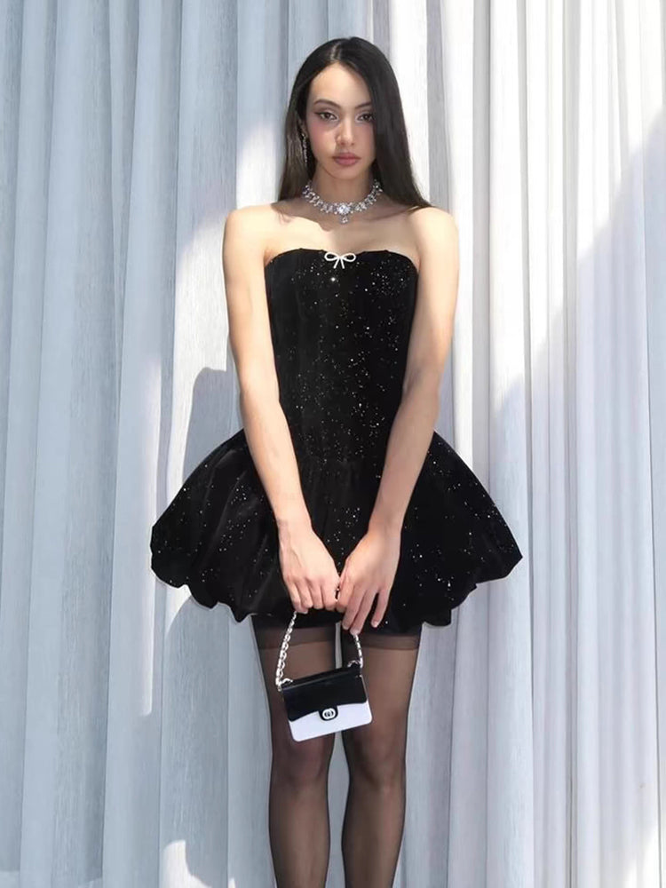 Olyssa Marguerite Mini Elbise