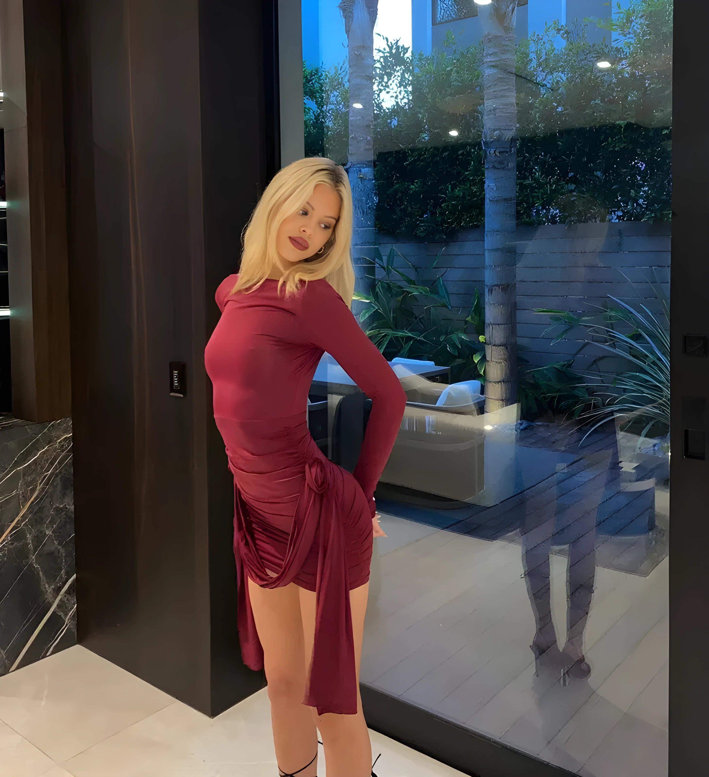 Olyssa Bali Mini Bloom Elbise