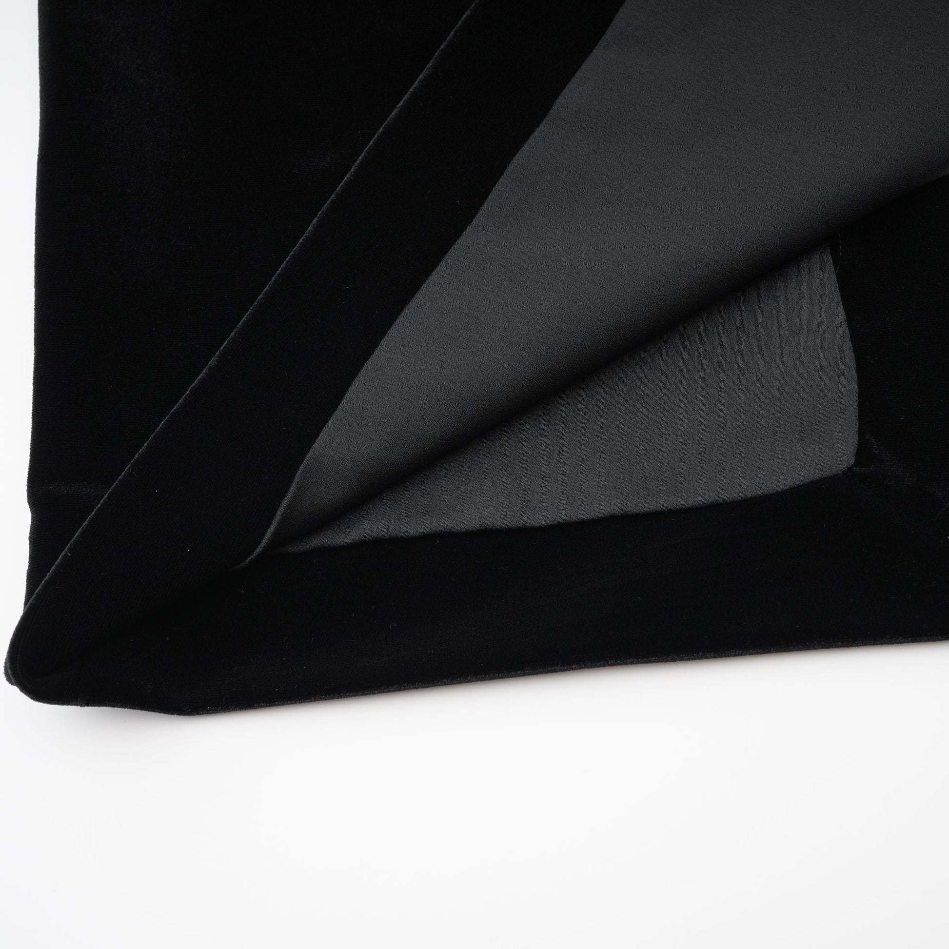 Olyssa Blanche Siyah U Yaka Midi Elbise