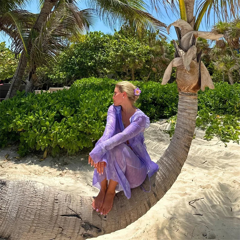 Olyssa Gece Bahçesi - Dantel Takım