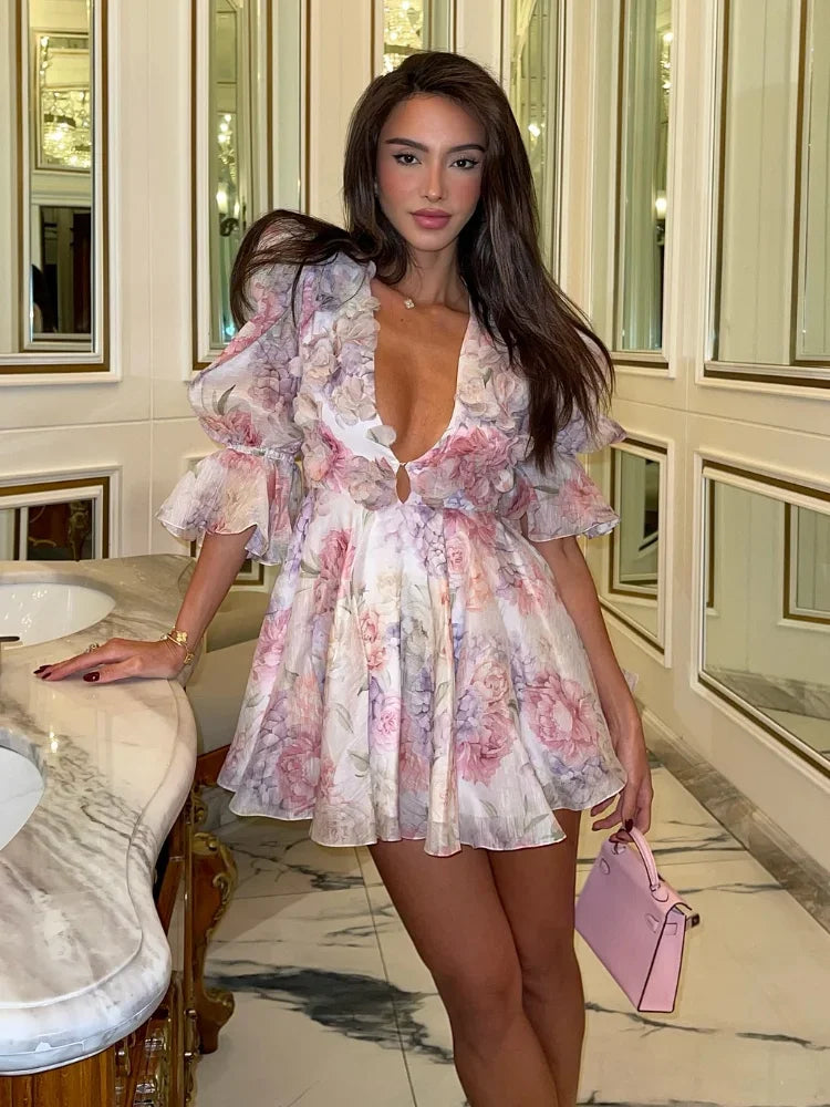 Olyssa Vienna Rose Elbise