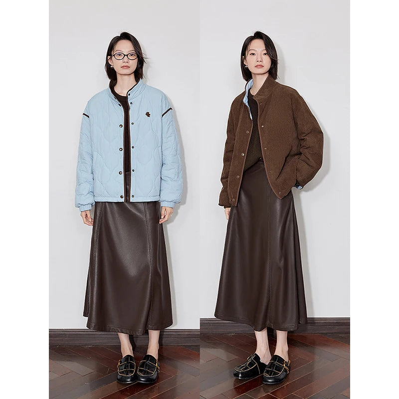 Kapitone Oversize Hafif Mont