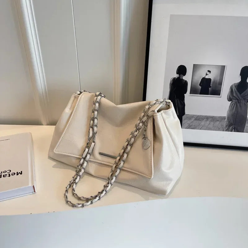 Luna Chain Tote Çanta