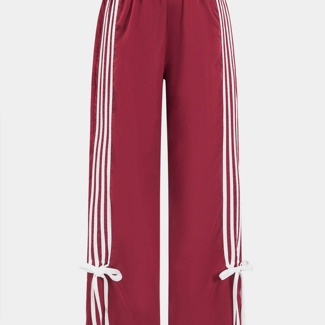 Patchwork Kemer Detaylı Pantolon