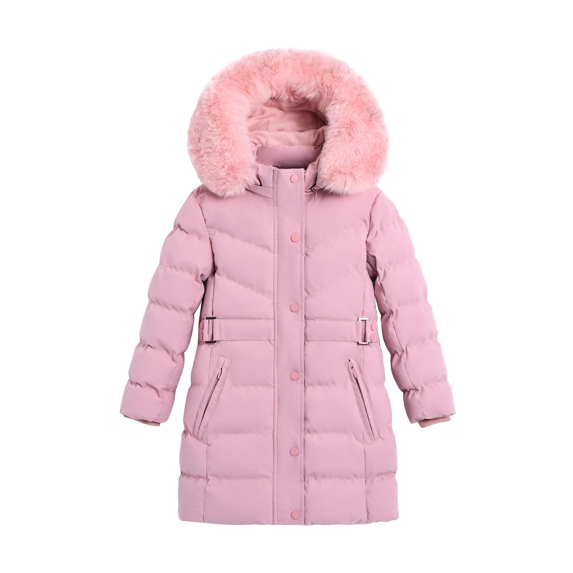 Aaliyah Fur Lined Coat