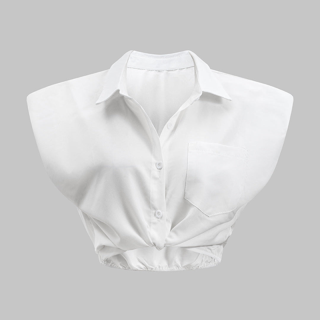 Sade Kısa Kol Gömlek