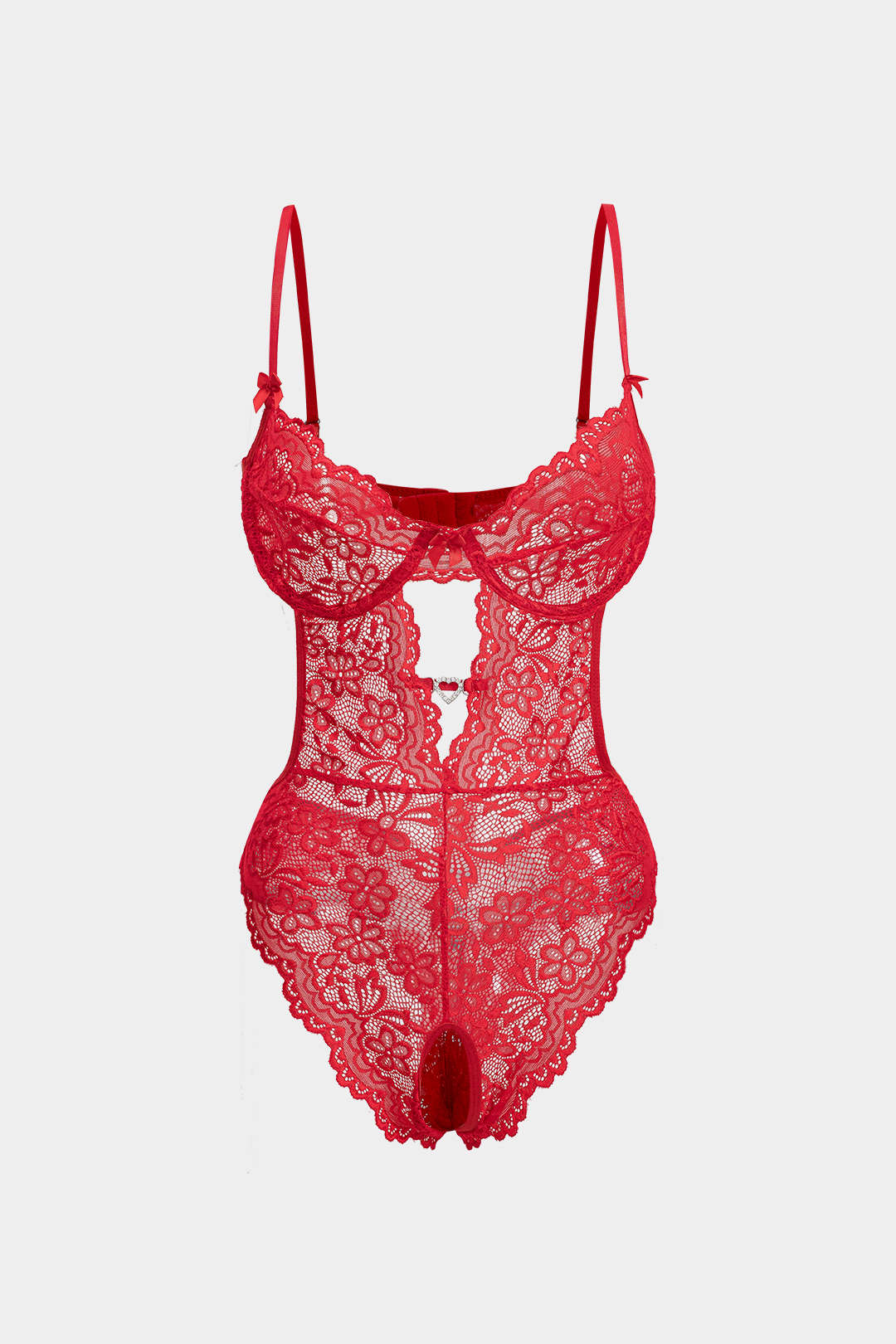 Dantel Cutout  Sırtı Açık İç Giyim Garter Seti