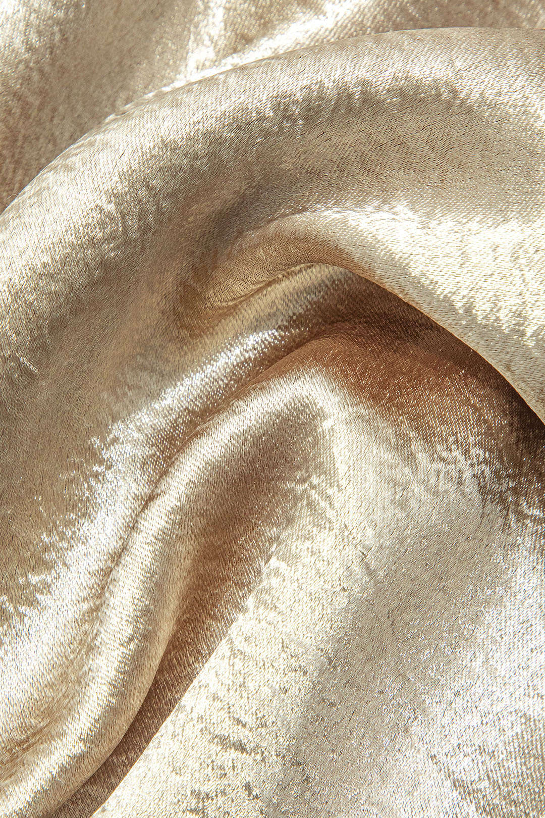 Metallic Sırt Açık Kayık Yaka Balık Elbise