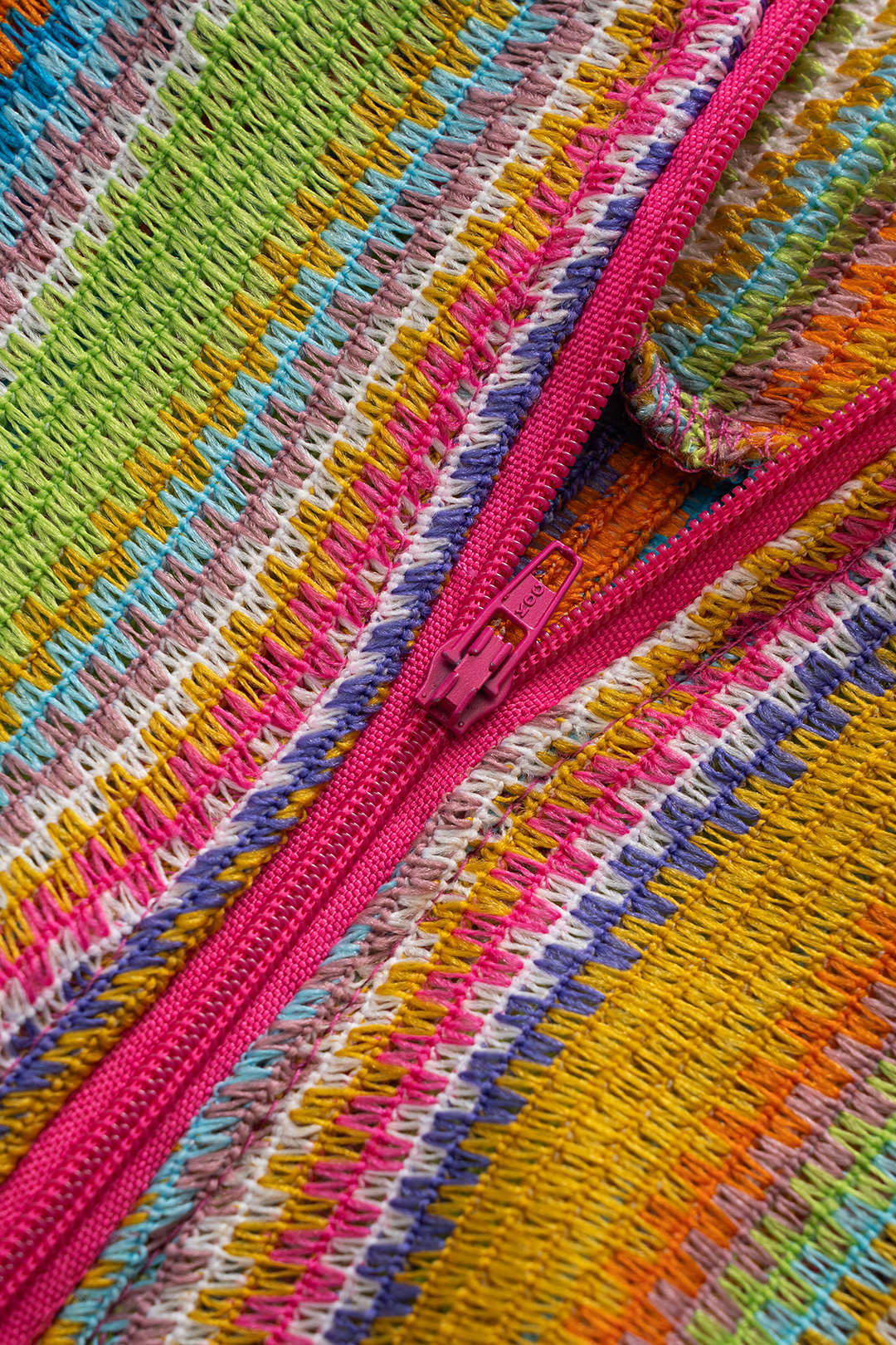 Zipper Hollow Out Pantolon