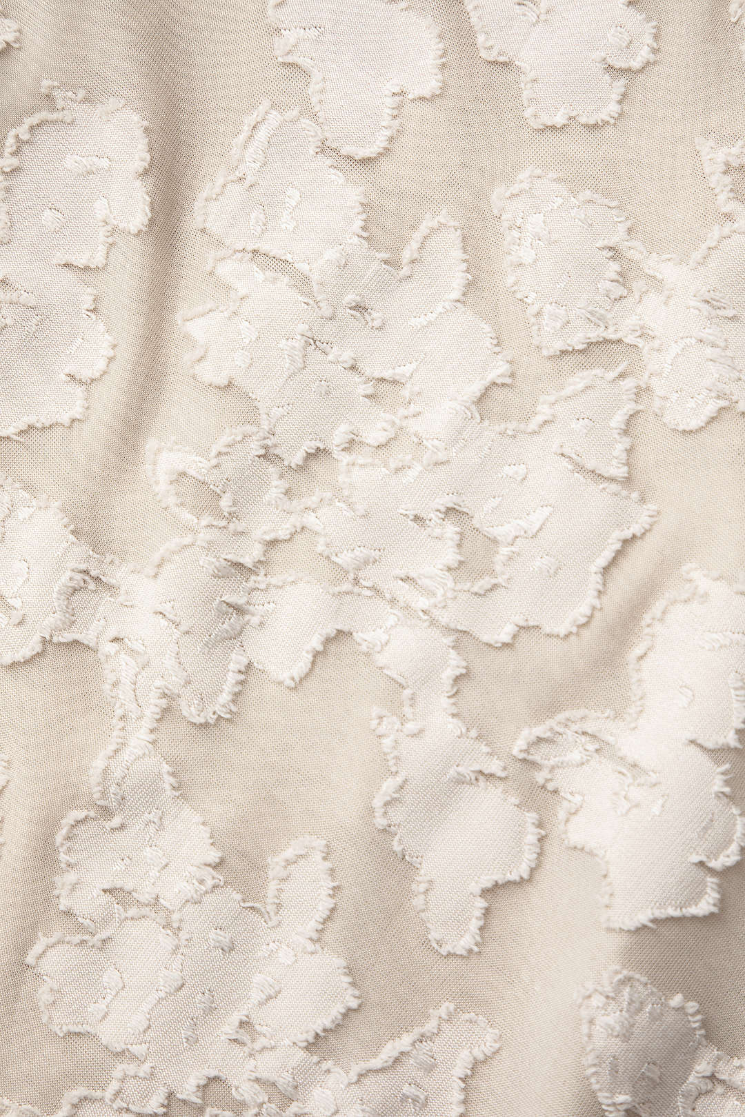 Çiçek Desenli Asimetrik Kenar Kıvrılmış Deniz Kızı Kolsuz Midi Elbise