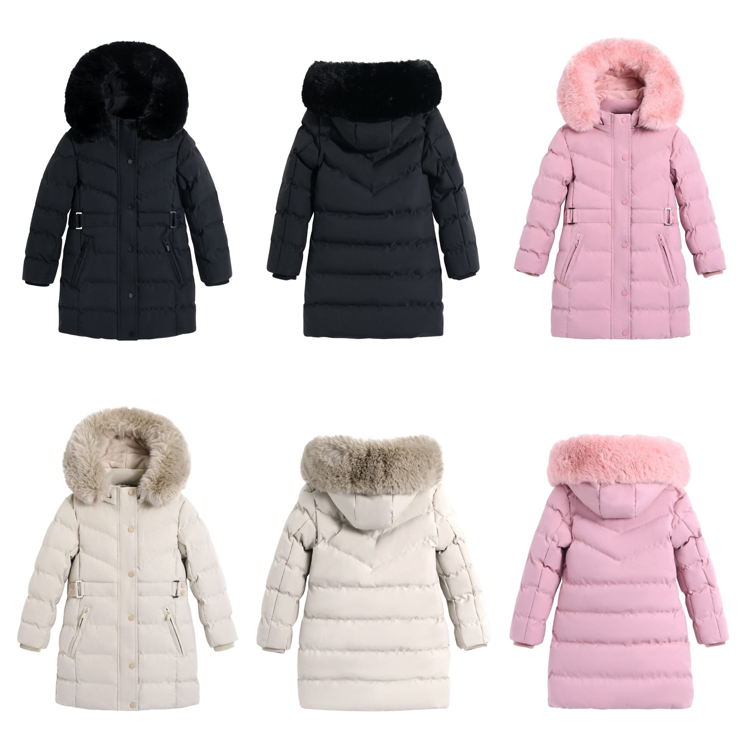 Aaliyah Fur Lined Coat