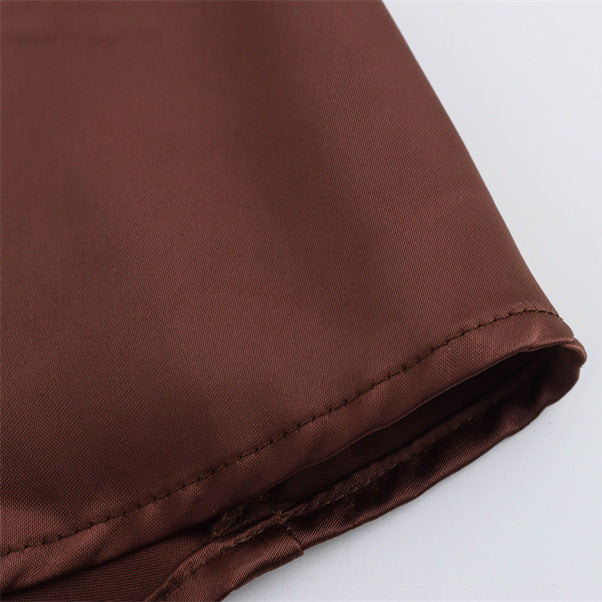 Olyssa Boyundan Bağlamalı Sırt Detay Maxi Elbise